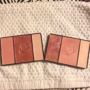 Two Lancome blush palettes
